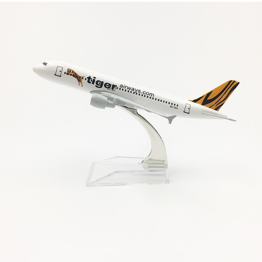 Tiger Airways A320 Airbus Airplane 16cm Diecast Plane Model