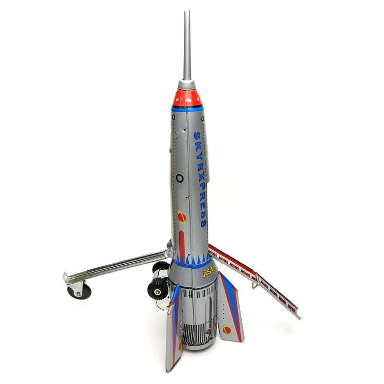 MS378 Spaceship Skyexpress Friction Powered Rocket Ship