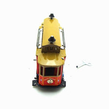 Load image into Gallery viewer, MS639 Vintage San Francisco Tram Car Retro Clockwork Wind Up Tin Toy Collectible
