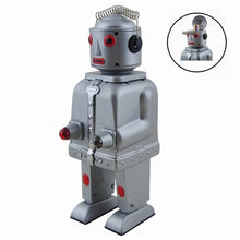 Load image into Gallery viewer, MS645 Mr. Robot The Mechanical Brain Retro Clockwork Wind Up Tin Toy Collectible (Choose Color)
