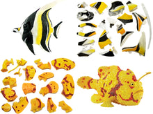 Load image into Gallery viewer, Set of 4 Coral Fish Animal Part III 4D 3D Puzzle Model DIY Educational Toy
