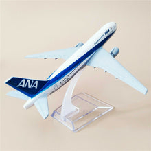 Load image into Gallery viewer, ANA Airlines Japan Boeing 777 Airplane 16cm Diecast Plane Model
