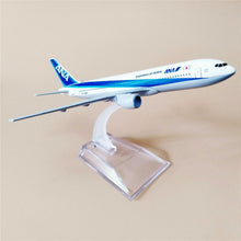 Load image into Gallery viewer, ANA Airlines Japan Boeing 777 Airplane 16cm Diecast Plane Model
