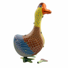 Load image into Gallery viewer, MS487 Canada Goose Retro Clockwork Wind Up Tin Toy Collectible
