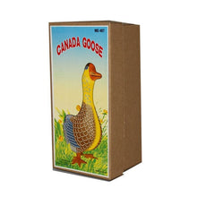 Load image into Gallery viewer, MS487 Canada Goose Retro Clockwork Wind Up Tin Toy Collectible
